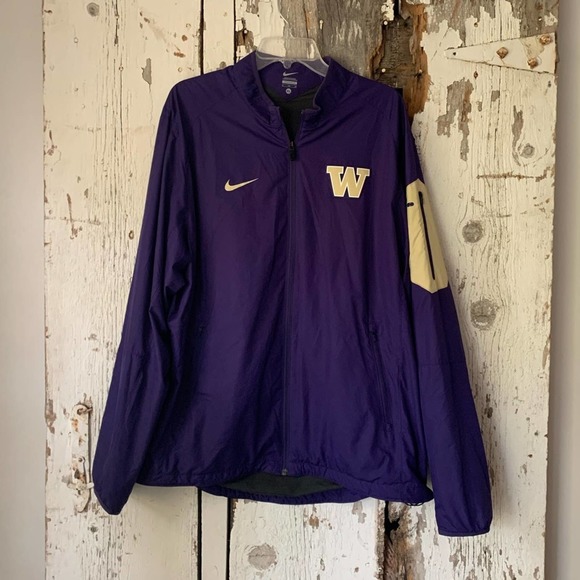 Nike Other - UW Washington Huskies Nike Wind Breaker Jacket Size XL X-Large Purple